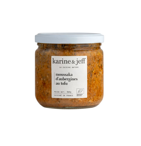 Moussaka eggplant tofu 360g Organic - 7-bio