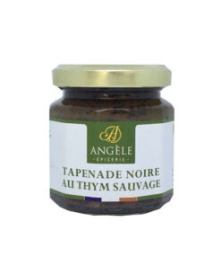 Tapenade schwarze Wilden Thymian 100g Bio