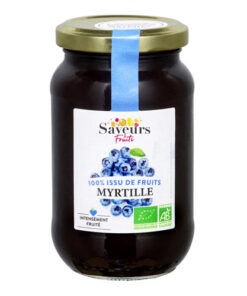 Wild Blueberry Jam 100% Pure Fruit 310g Organic