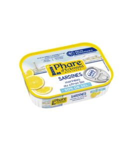 Sardines marinade citron sans huile  -50% de sel 115g