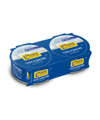Weißer Thunfisch, verantwortungsvoll gefischt, im eigenen Saft 2x80g