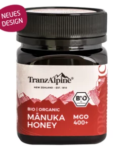 Manuka-honig bio-TranzAlpine MGO 400+ Bio