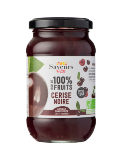 Schwarzkirsche Konfitüre 100% 310g Bio